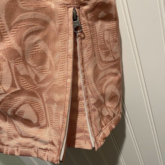 Scott Peach Embossed Snowboard Snow Pants Womens Medium - Picture 8 of 9